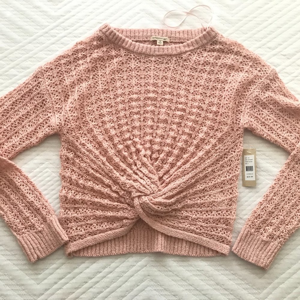 Urbanology Sweater NWT English Rose Size S